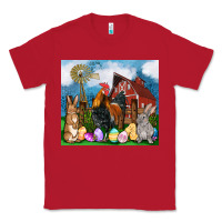 Red Farm animals 20oz Classic Tee - OliviaCreatesArt