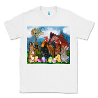 White Farm animals 20oz Classic Tee - OliviaCreatesArt
