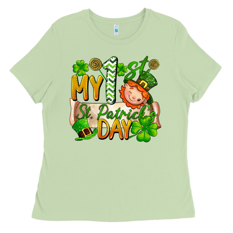 My 1'st St Patrick's Day Ladies Tee by FaDigitalArtStudio | Teevron