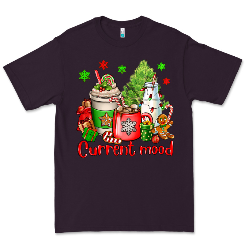 Current Mood Christmas Premium Tee by OliviaCreatesArt | Teevron