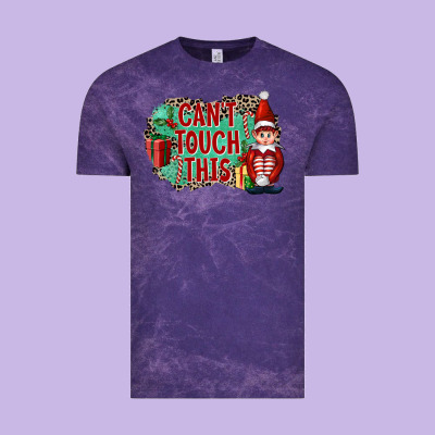 Christmas Can't Touch This Elf Vintage Tee Designed By Fadigitalartstudio