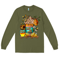 Army Green Than Honey Long Sleeve Tee - CowhideDigitalArt