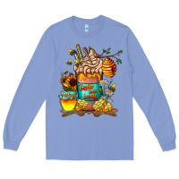 Colony Blue Than Honey Long Sleeve Tee - CowhideDigitalArt