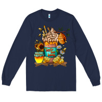 Navy Than Honey Long Sleeve Tee - CowhideDigitalArt