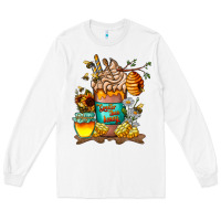 White Than Honey Long Sleeve Tee - CowhideDigitalArt