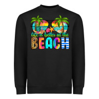 Black life is better at the beach Heavyweight Sweatshirt - RanaPortraitStore