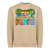 Mushroom life is better at the beach Heavyweight Sweatshirt - RanaPortraitStore