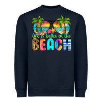 Navy life is better at the beach Heavyweight Sweatshirt - RanaPortraitStore