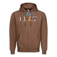 Chestnut Just Pray Zipper Hoodie - JahusDesignShop