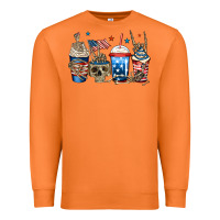 4th Of July Skeleton Coffee Cups Premium Sweatshirt | Teevron