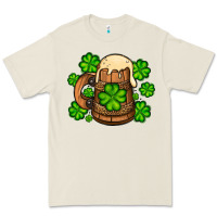 Bone St. Patrick's Beer and shamrock Premium Tee - OliviaCreatesArt
