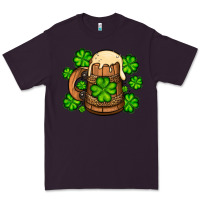 St. Patrick's Beer And Shamrock Premium Tee | Teevron