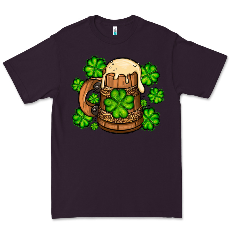 St. Patrick's Beer And Shamrock Premium Tee by OliviaCreatesArt | Teevron