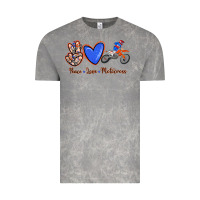 Peace Love Motocross Vintage Tee | Teevron