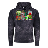 Cloud Black Christmas tequila Vintage Hoodie - CowhideDigitalArt