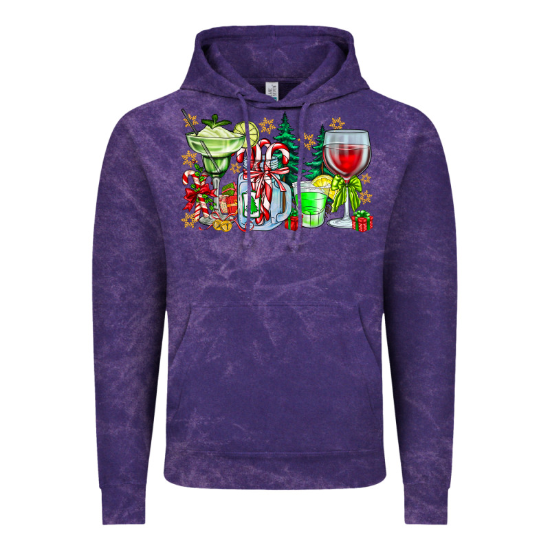 Christmas Tequila Vintage Hoodie by CowhideDigitalArt | Teevron