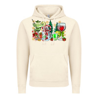 Vintage Artic Christmas tequila Vintage Hoodie - CowhideDigitalArt
