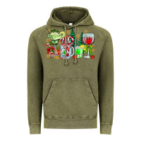 Vintage Olive Christmas tequila Vintage Hoodie - CowhideDigitalArt