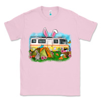 Bubblegum Pink Easter Day camper Classic Tee - OliviaCreatesArt