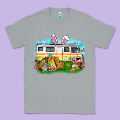 Easter Day Camper Classic Tee Designed By Oliviacreatesart