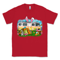 Red Easter Day camper Classic Tee - OliviaCreatesArt
