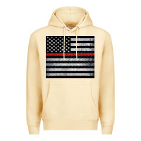 Pina Colada thin red line American flag metal floor Premium Hoodie - Artiststas