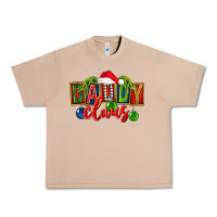 Burro Christmas daddy Claus Urban Heavy Tee - FaDigitalArtStudio