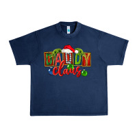 Navy Christmas daddy Claus Urban Heavy Tee - FaDigitalArtStudio