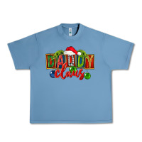 Pebble Blue Christmas daddy Claus Urban Heavy Tee - FaDigitalArtStudio
