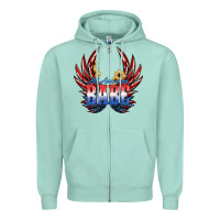 Seafoam All America Babe Zipper Hoodie - JahusDesignShop