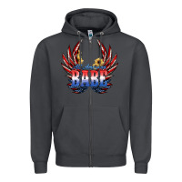 Smoke All America Babe Zipper Hoodie - JahusDesignShop