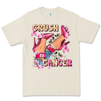 Bone Crush Breast Cancer Premium Tee - FaDigitalArtStudio