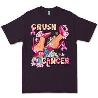 Plum Crush Breast Cancer Premium Tee - FaDigitalArtStudio