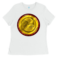 American Football Round Earrings Ladies Tee | Teevron