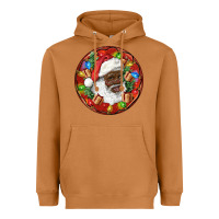 Meerkat Black Santa Christmas Heavyweight Hoodie - RanaPortraitStore
