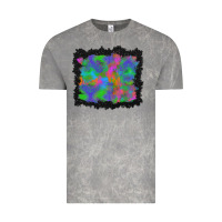 Cloud Rock halloween neon leopard background Vintage Tee - BundleAndBundleShop
