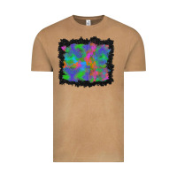 Vintage Camel halloween neon leopard background Vintage Tee - BundleAndBundleShop