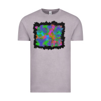 Vintage Zinc halloween neon leopard background Vintage Tee - BundleAndBundleShop