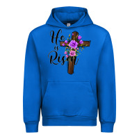 Cobalt he is risen matthew 28 6 Urban Hoodie - Jasminsmagicworld
