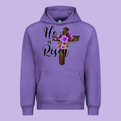 He Is Risen Matthew 28 6 Urban Hoodie Designed By Jasminsmagicworld