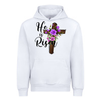White he is risen matthew 28 6 Urban Hoodie - Jasminsmagicworld