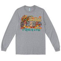 Thankful Blessed Kind Of Mess Long Sleeve Tee | Teevron