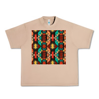 Burro native american aztec seamless pattern Urban Heavy Tee - BundleAndBundleShop