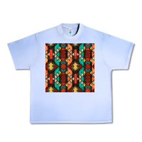 Grape Ice native american aztec seamless pattern Urban Heavy Tee - BundleAndBundleShop