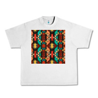 Lunar Rock native american aztec seamless pattern Urban Heavy Tee - BundleAndBundleShop