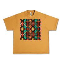 Peanut Butter native american aztec seamless pattern Urban Heavy Tee - BundleAndBundleShop