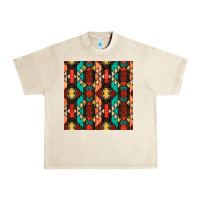 Sandshell native american aztec seamless pattern Urban Heavy Tee - BundleAndBundleShop