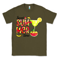 Army Green sweet summer time fruits Classic Tee - CowCowDesign