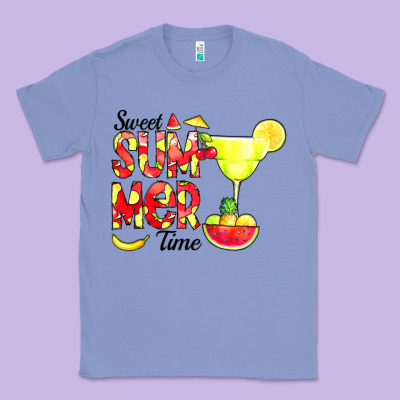 Sweet Summer Time Fruits Classic Tee Designed By Cowcowdesign
