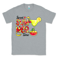 Heather Grey sweet summer time fruits Classic Tee - CowCowDesign